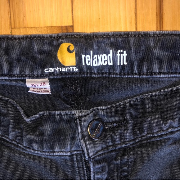 Vintage carpenter black wash Carhartt jeans - Picture 4 of 4